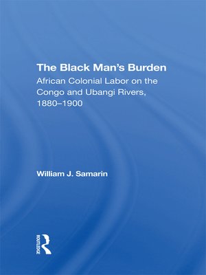 cover image of The Black Man's Burden